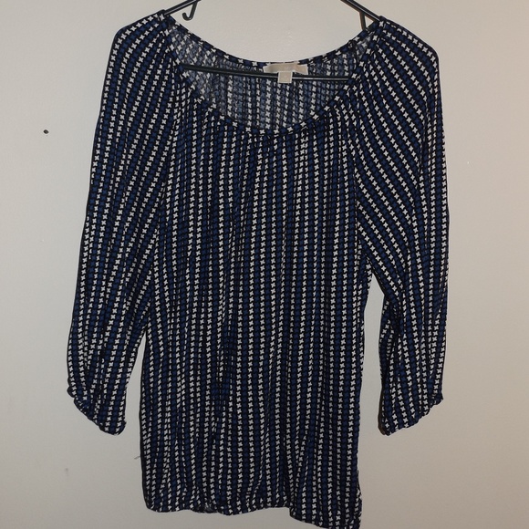 MICHAEL Michael Kors Tops - Michael Kors Blue Medium Blouse